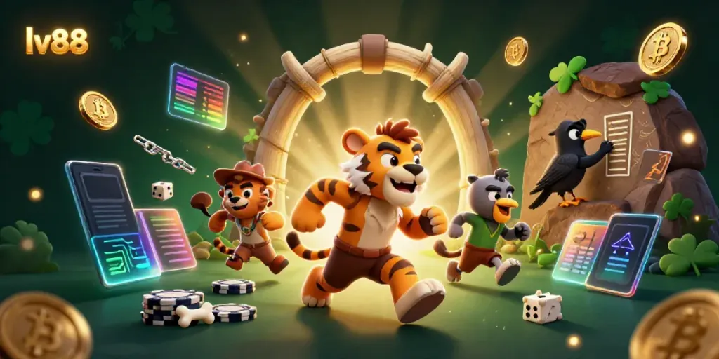 Experience thrilling gameplay at lv88 with a prehistoric casino featuring unique characters and energetic elements.