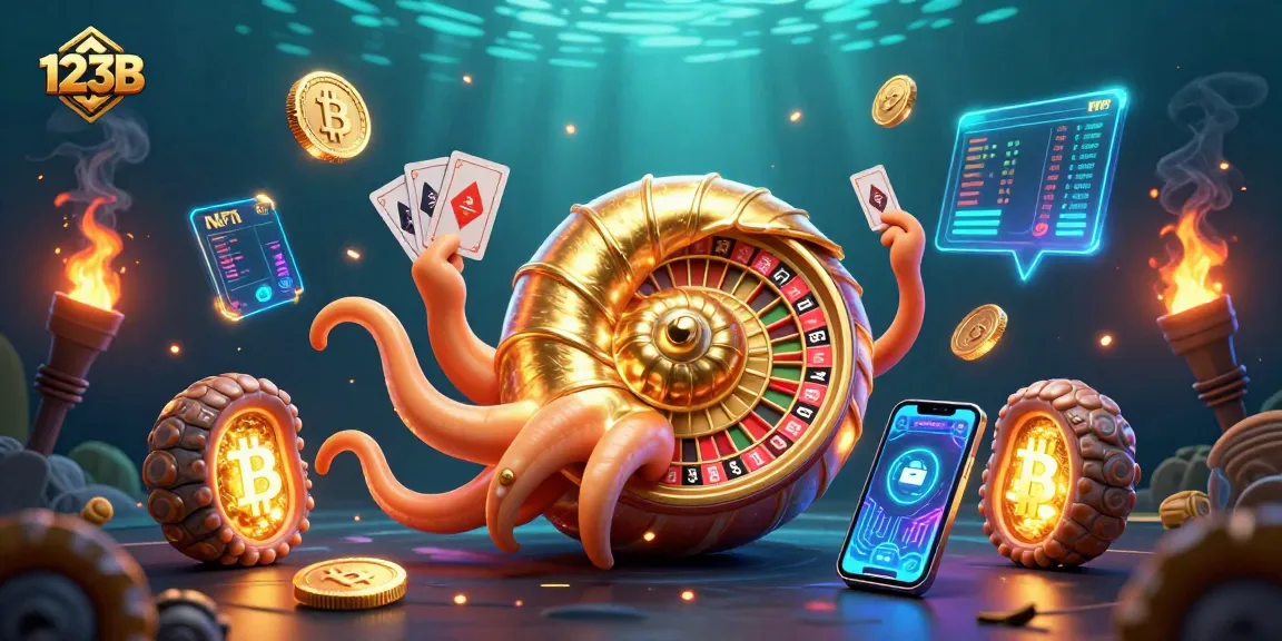 Experience the excitement of 123B's jackpot games with vibrant 3D casino illustrations.