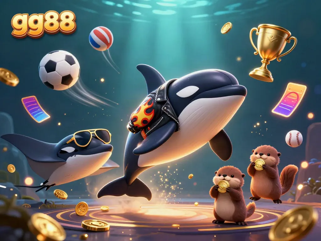 Experience thrilling gaming adventures at gg88 with vibrant 3D characters, dynamic sports elements, and exciting casino action.