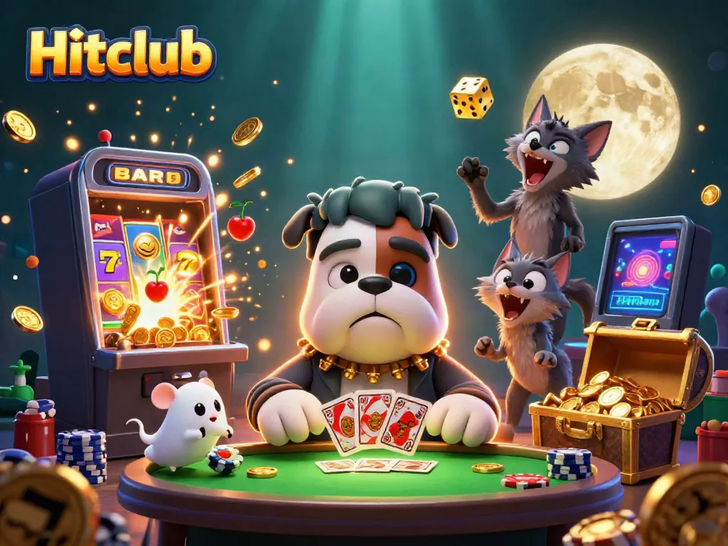 Hitclub offers an engaging casino experience with a spooky theme and exciting games.