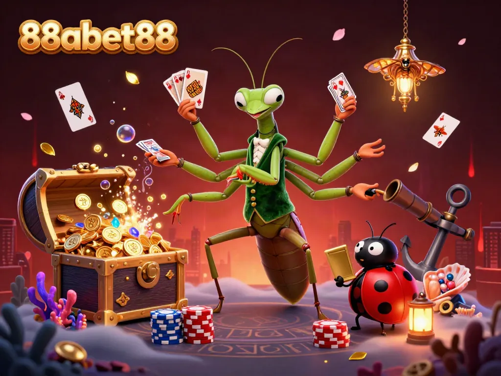 Cherish excitement with the 88abet88 casino scene featuring unique characters and vibrant elements that celebrate the vibe of gaming.