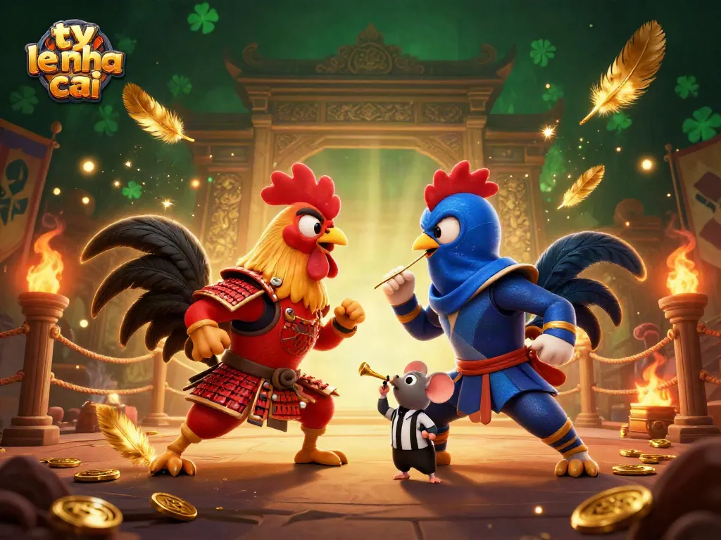 Engage with the excitement of ty le nha cai through a dramatic showdown of roosters in clash.