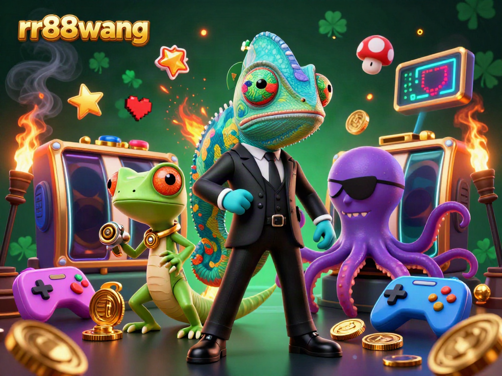 Experience thrilling gameplay with rr88wang, featuring unique characters in an explosive casino adventure.