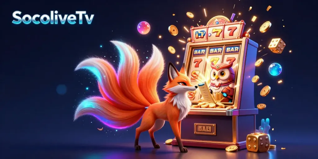 SocoliveTv enchantingly delivers a thrilling gaming experience with vibrant characters amid dynamic casino action.